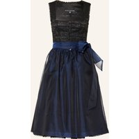 KINGA MATHE Kinga Mathe Dirndl Budva Mit Glitzergarn schwarz