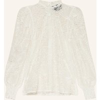 KINGA MATHE Kinga Mathe Dirndlbluse Cornelia Aus Spitze weiss