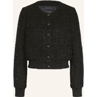 KINGA MATHE Kinga Mathe Trachtenjacke Luna Aus Bouclé schwarz