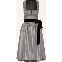 KINGA MATHE Kinga Mathe Dirndl Mostar Mit Glitzergarn grau