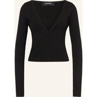 Dsquared2 Strickjacke Mit Glitzergarn schwarz