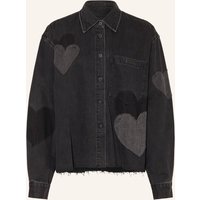 ELIAS RUMELIS Elias Rumelis Jeansbluse Beba schwarz