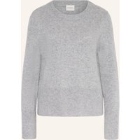 closed Pullover grau