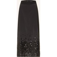 LUISA CERANO Luisa Cerano Rock Mit Pailletten beige