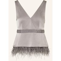 LUISA CERANO Luisa Cerano Blusentop silber