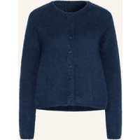 Loewe Strickjacke Mit Mohair blau