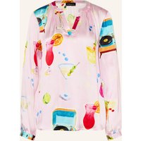 grace Grace Blusenshirt Mit Seide rosa
