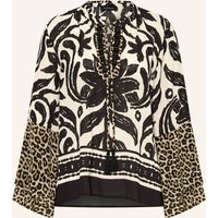 grace Grace Blusenshirt Mit Schmucksteinen schwarz