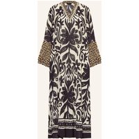 grace Grace Kleid Aus Satin Mit Schmucksteinen schwarz