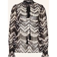 grace Grace Blusenshirt Mit Schmucksteinen schwarz