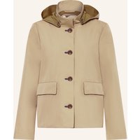 LUISA CERANO Jacke Mit Abnehmbarer Kapuze beige