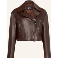 LUISA CERANO Luisa Cerano Lederjacke braun