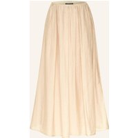 LUISA CERANO Luisa Cerano Rock Mit Schmucksteinen beige
