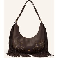 Marc Cain Schultertasche Mit Nieten braun