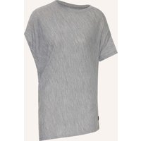 Super.Natural Super.Natural T-Shirt Yoga Loose Mit Merinowolle grau