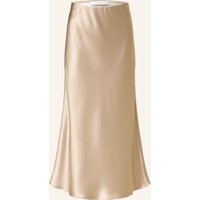 HERZEN'S ANGELEGENHEIT Herzen's Angelegenheit Satinrock beige
