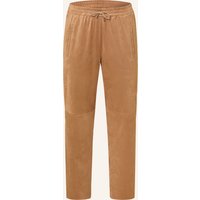 CINQUE 7/8-Hose Cisola In Lederoptik braun