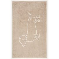 Cawö Badematten WE LOVE DOGS Companion 6248 natur/beige - 33 - 50x80 cm