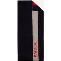 Cawö Cawö Saunatuch Sauna schwarz