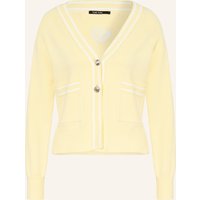 MARC AUREL Marc Aurel Strickjacke gelb