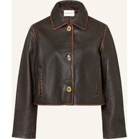 CLAUDIE PIERLOT Claudie Pierlot Lederjacke braun