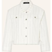 Joseph Ribkoff Joseph Ribkoff Jeansjacke Mit Schmucksteinen weiss
