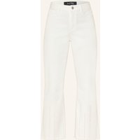 Joseph Ribkoff Joseph Ribkoff Cropped Jeans Mit Schmucksteinen weiss