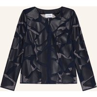 Joseph Ribkoff Joseph Ribkoff Mesh-Jacke blau