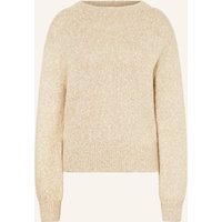 Opus Bouclé-Pullover Panep beige