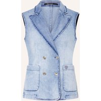 MARC AUREL Marc Aurel Jeansweste blau