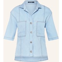 MARC AUREL Marc Aurel Bluse In Jeansoptik blau