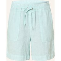 MARC AUREL Marc Aurel Leinenshorts blau