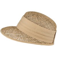 SEEBERGER Seeberger Strohcap beige