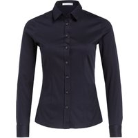 Soluzione Soluzione Hemdbluse Aus Jersey blau