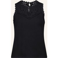 BETTY&CO Patchwork-Shirt ohne Arm