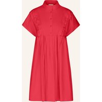 mint & mia Mint & Mia Kurzes Baumwoll Kleid rosa