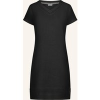 mint & mia Mint & Mia Kurzes Leinen Kleid schwarz