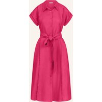mint & mia Mint & Mia Langes Leinen Kleid rosa