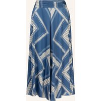 mint & mia Mint & Mia Bedruckte Satin Hose blau