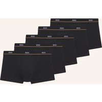 Boss Boxershort Trunk 5p Essential schwarz