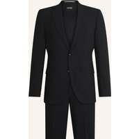 Boss Business Anzug H-Jeckson-2pcs-224 Regular Fit schwarz