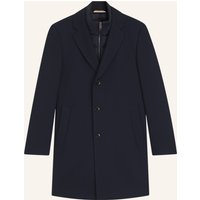 Boss Klassischer Mantel H-Hyde-Bib-254 Slim Fit blau