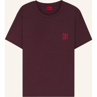 HUGO Pyjama-Oberteil Casual T-Shirt Regular Fit lila
