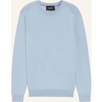 Boss Pullover L-Overo Regular Fit blau