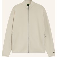 Boss Sweatshirt Sw_Globe Fz Relaxed Fit beige