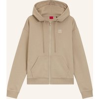 HUGO Sweatshirt Dalfine Regular Fit braun