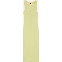 HUGO Jersey-Kleid Nalimera Slim Fit beige