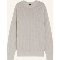 Boss Pullover Kawaii Relaxed Fit grau