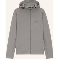 Boss Sweatshirt Sw_Tour Hd Fz Regular Fit grau