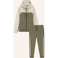 Boss Sweatshirt Sw_Colorblock Hd Tt Regular Fit gruen